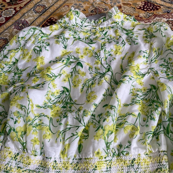 Alice and Olivia Callico Blouse Sz Medium - Picture 8 of 12